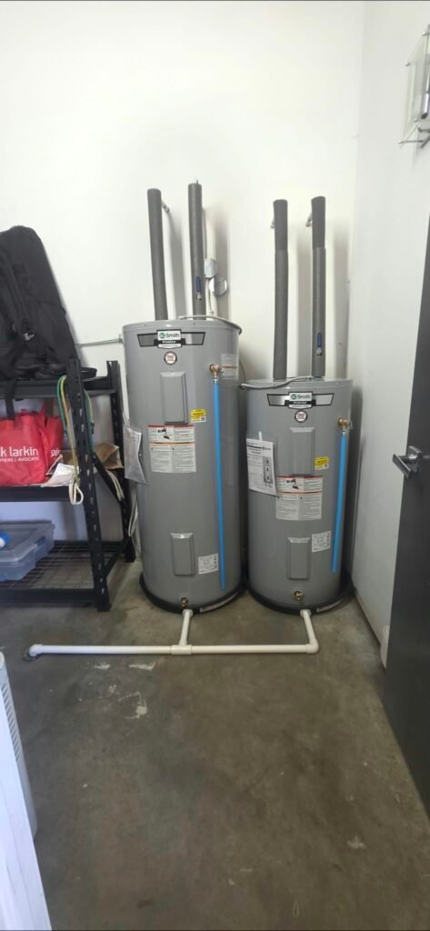 New In Hot Water Tank Installation HRM