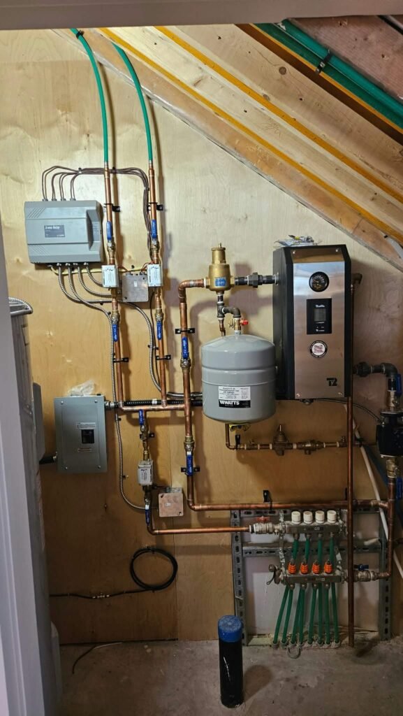 New In Floor Heating Installation HRM